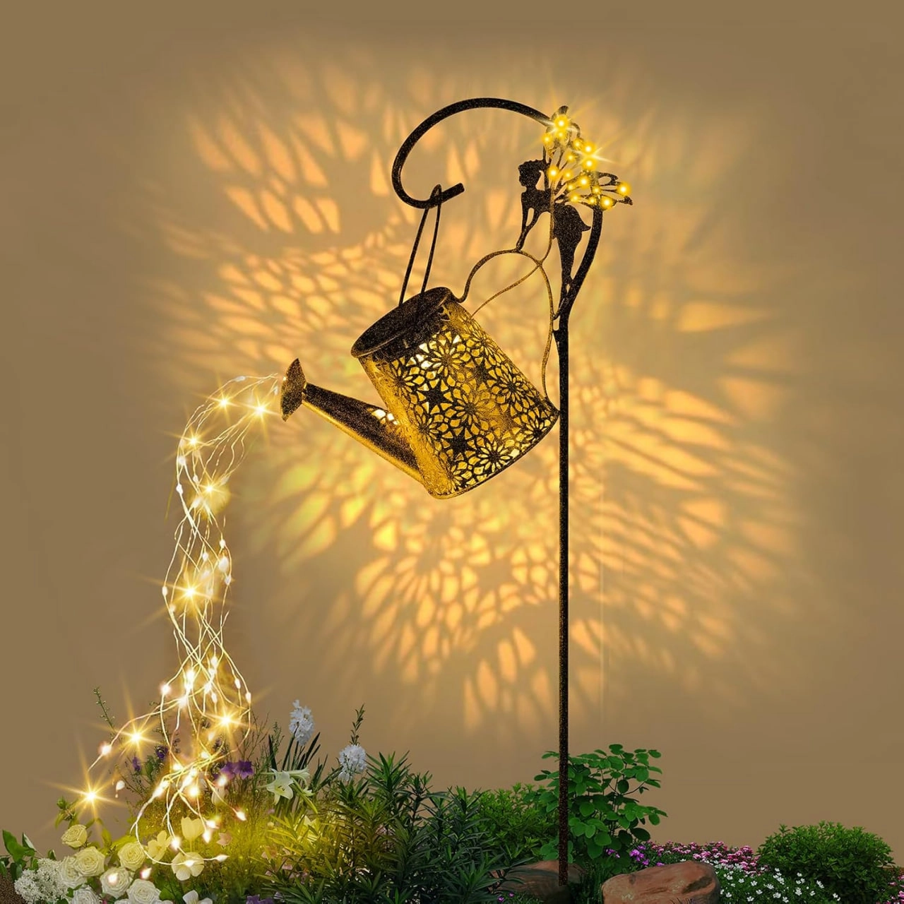 Solar Waterfall Garden Light™